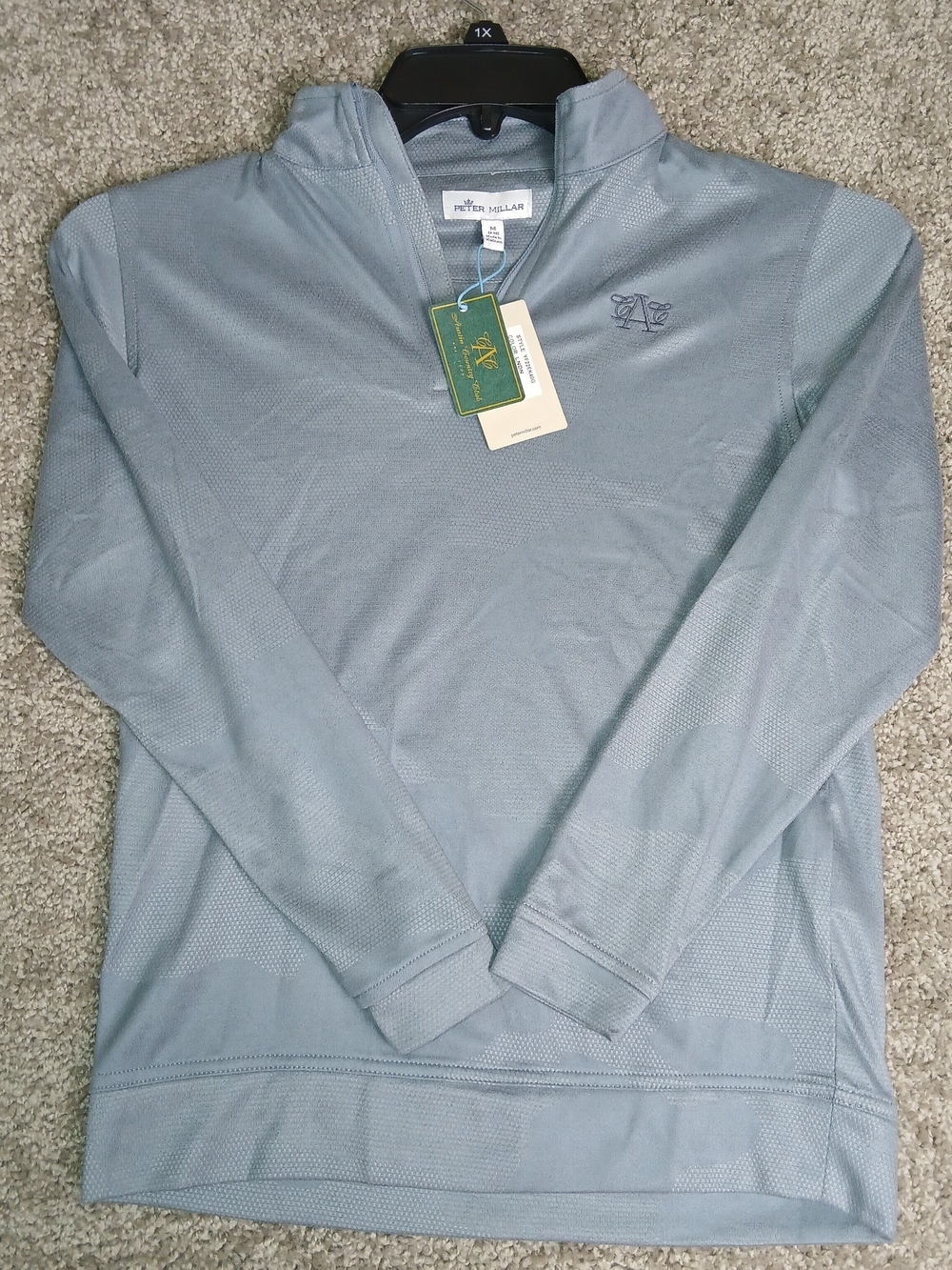 NWT Peter Millar Youth Pullover Light Blue - Size 9-10 Medium